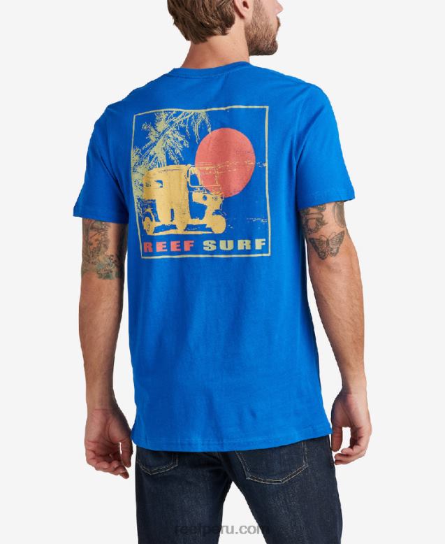buk buk camiseta de manga corta lapislázuli 0RZL2614 hombres Reef - Image 1
