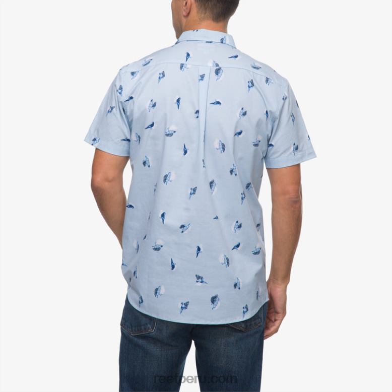 camisa de manga corta con diseño de barril ruta aérea 0RZL2654 hombres Reef - Image 2
