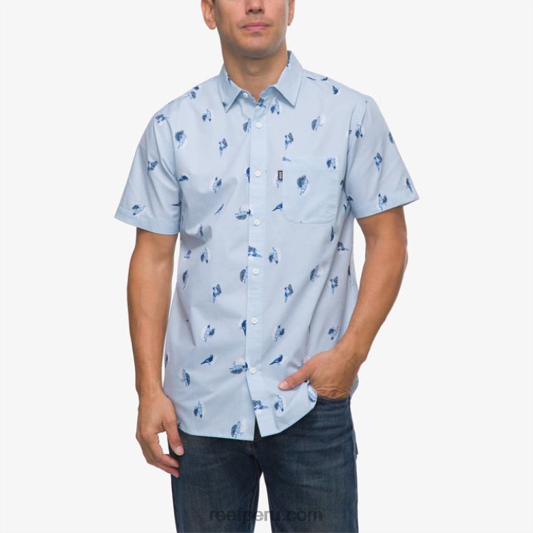 camisa de manga corta con diseño de barril ruta aérea 0RZL2654 hombres Reef - Image 1