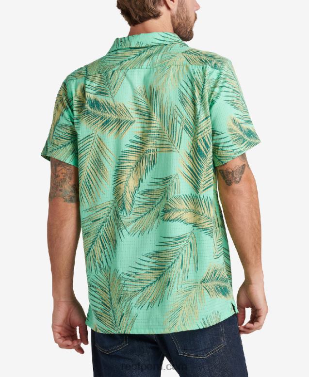 camisa de manga corta peters verde electrico 0RZL2668 hombres Reef - Image 2