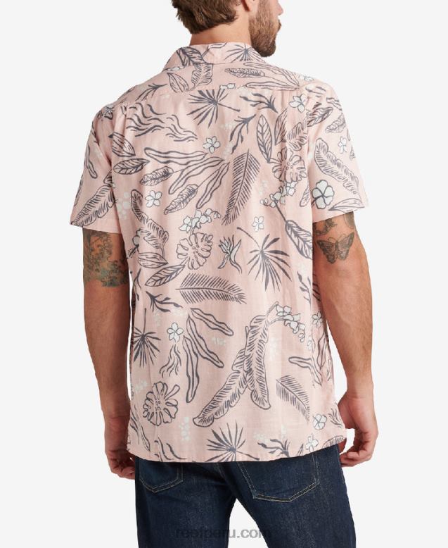 camisa de manga corta rockdale rosa sepia 0RZL2639 hombres Reef - Image 2
