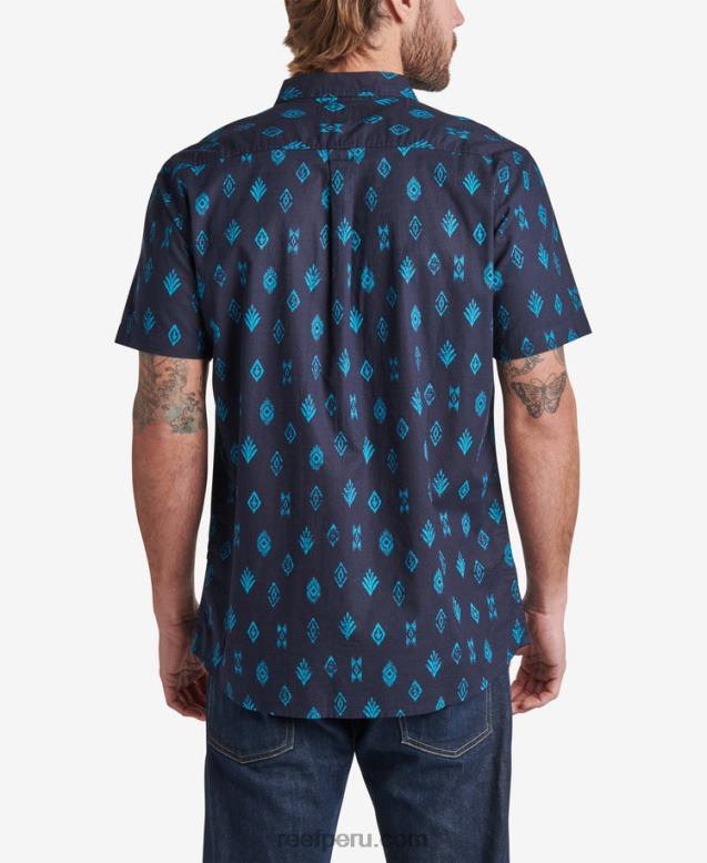 camisa de manga corta travis cielo nocturno 0RZL2649 hombres Reef - Image 2