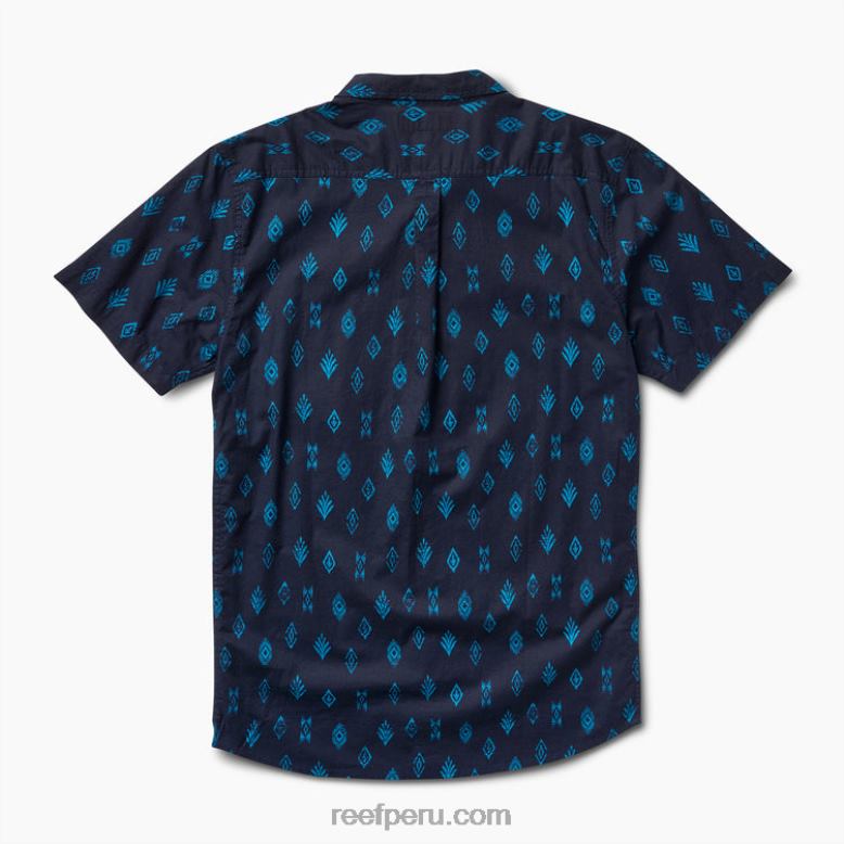 camisa de manga corta travis cielo nocturno 0RZL2649 hombres Reef - Image 4