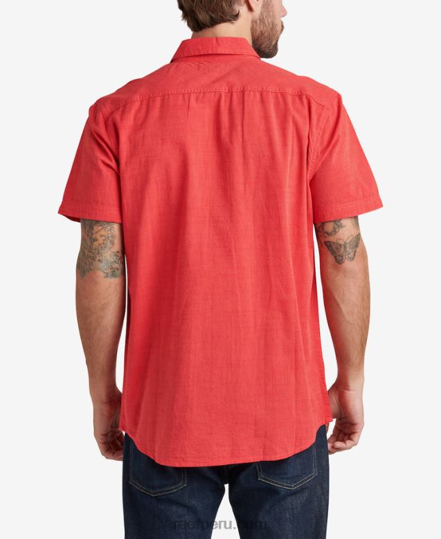 camisa de manga corta winfred hibisco 0RZL2646 hombres Reef - Image 2