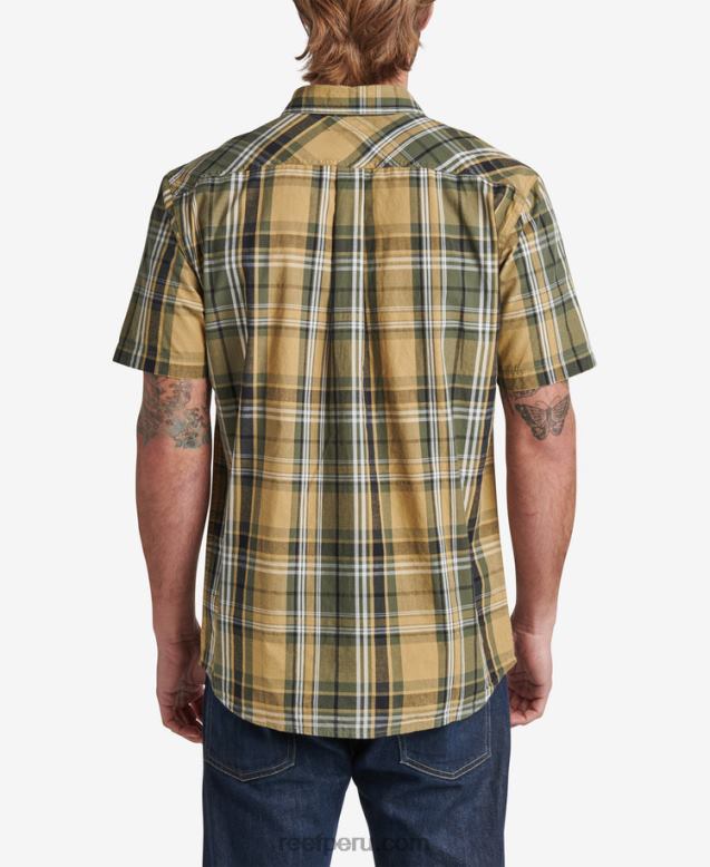 camisa tejida de manga corta pardy semillas de hinojo 0RZL2662 hombres Reef - Image 2