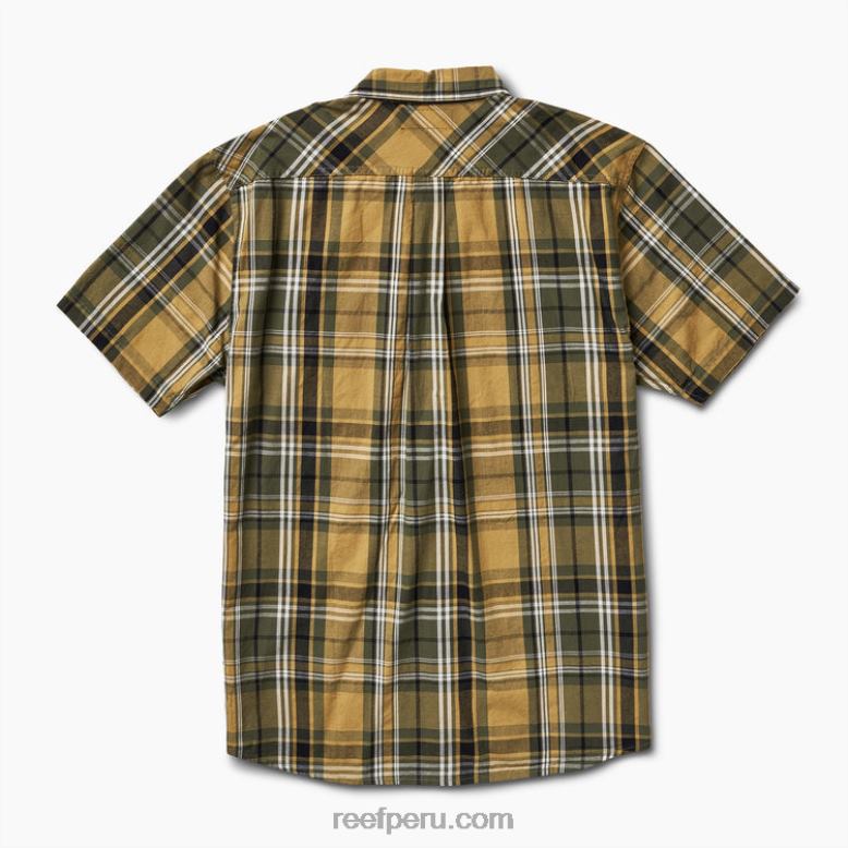 camisa tejida de manga corta pardy semillas de hinojo 0RZL2662 hombres Reef - Image 4