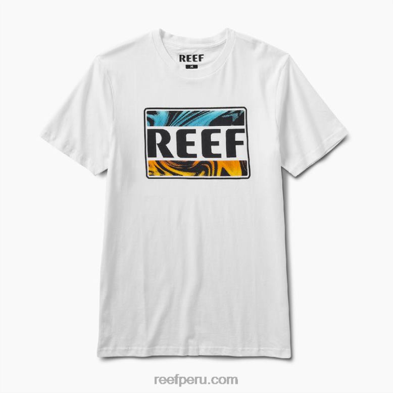 camiseta de manga corta de bengala malvavisco 0RZL2617 hombres Reef - Image 3
