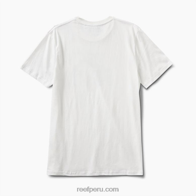 camiseta de manga corta del conductor malvavisco 0RZL2605 hombres Reef - Image 4