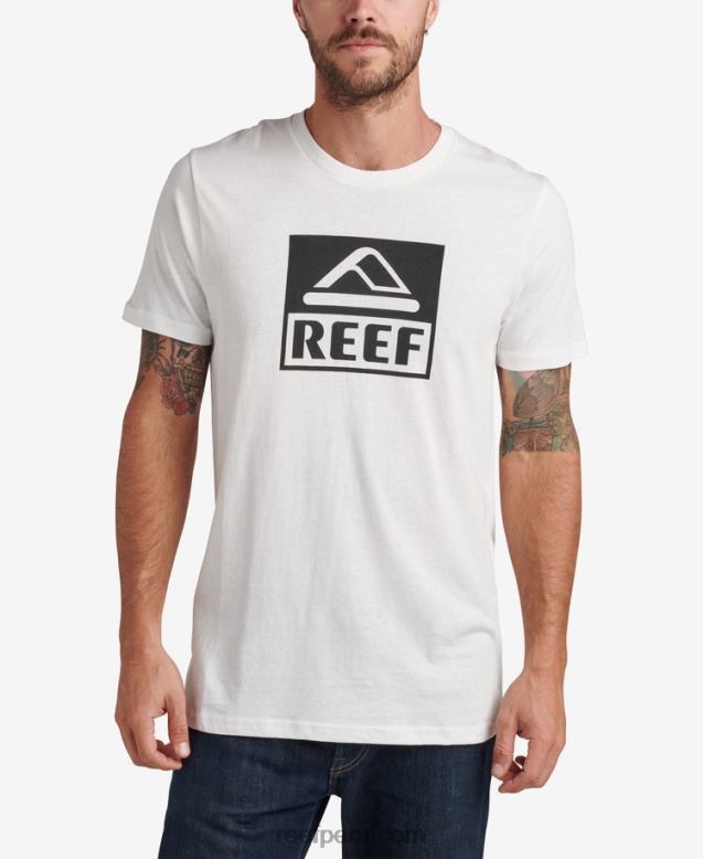camiseta de manga corta del conductor malvavisco 0RZL2605 hombres Reef - Image 1