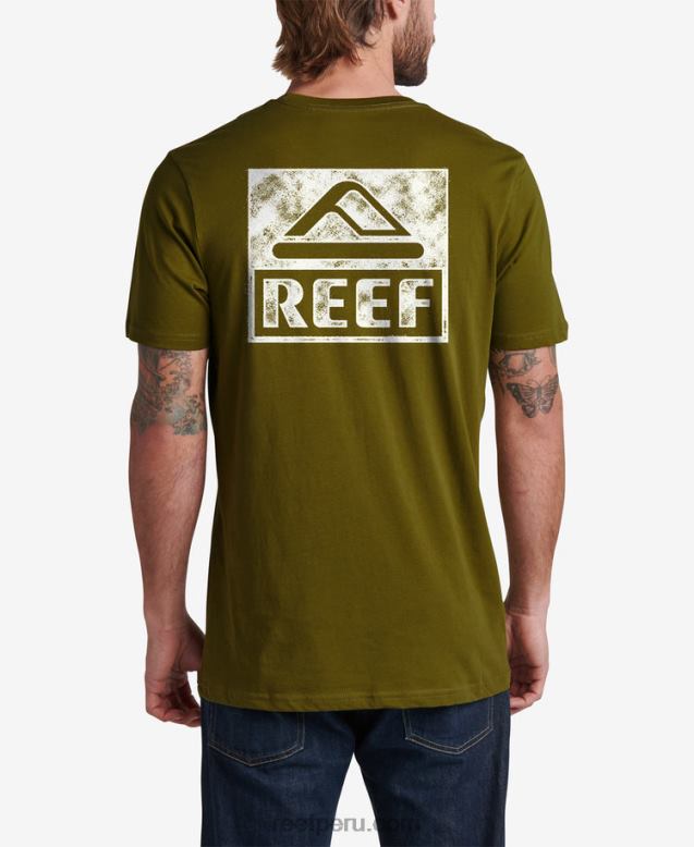 camiseta de manga corta palta 0RZL2581 hombres Reef - Image 2