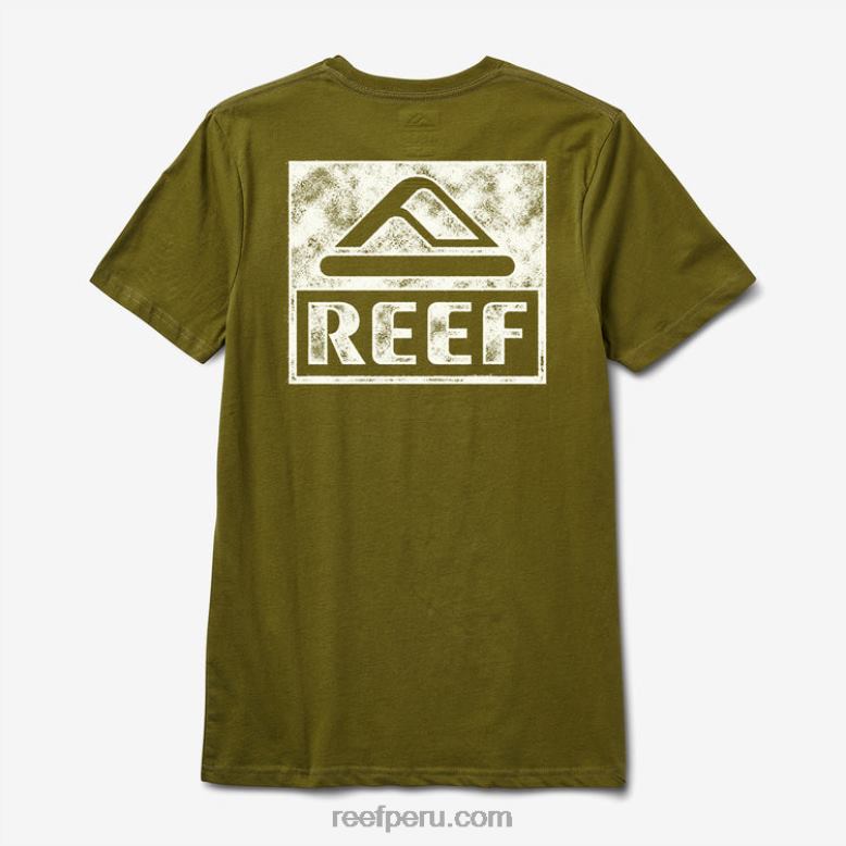 camiseta de manga corta palta 0RZL2581 hombres Reef - Image 4