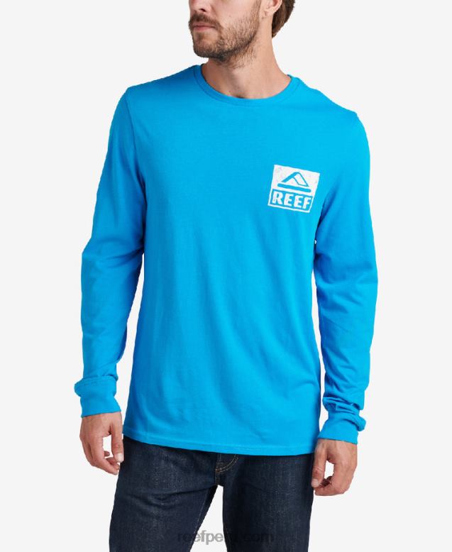 camiseta_de_manga_larga_con_grafico_de_wellie_oceano_hawaiano_0rzl2603_hombres_reef.jpg camiseta de manga larga con gráfico de wellie océano hawaiano 0RZL2603 hombres Reef - Image 1