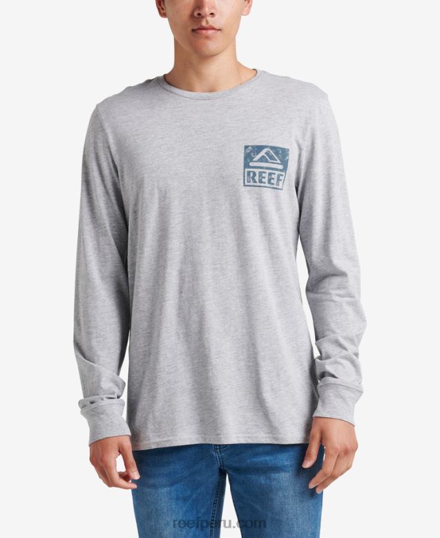 camiseta_de_manga_larga_cuero_gris_0rzl2586_hombres_reef.jpg camiseta de manga larga cuero gris 0RZL2586 hombres Reef - Image 1