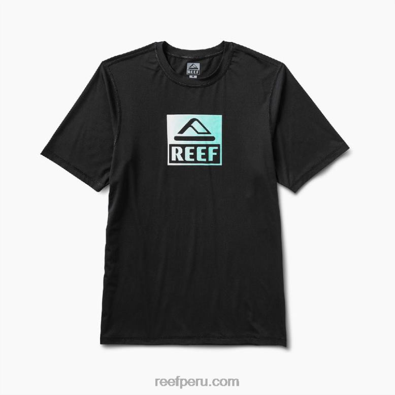 camiseta rodeo de manga corta con protección contra erupciones holgada caviar 0RZL2582 hombres Reef - Image 4