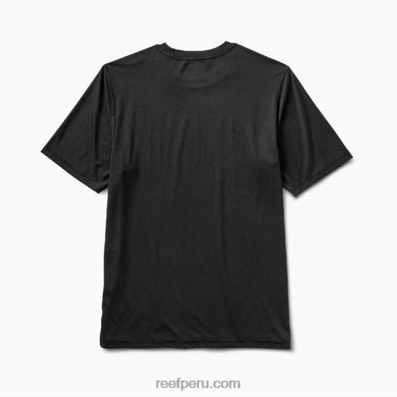 camiseta rodeo de manga corta con protección contra erupciones holgada caviar 0RZL2582 hombres Reef - Image 5