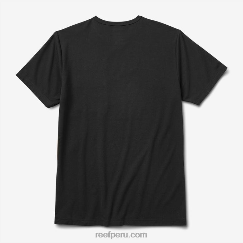 camiseta smith de punto con bolsillo y manga corta caviar 0RZL2569 hombres Reef - Image 4