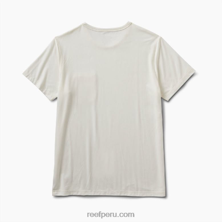 camiseta smith de punto con bolsillo y manga corta malvavisco 0RZL2610 hombres Reef - Image 4