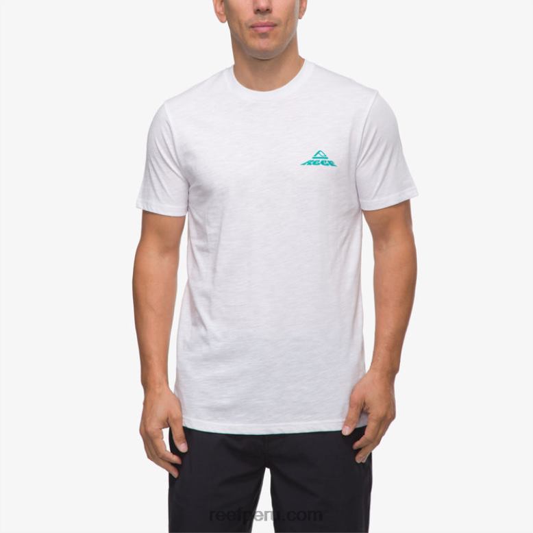 flotar en camiseta de manga corta blanco brillante 0RZL2576 hombres Reef - Image 2