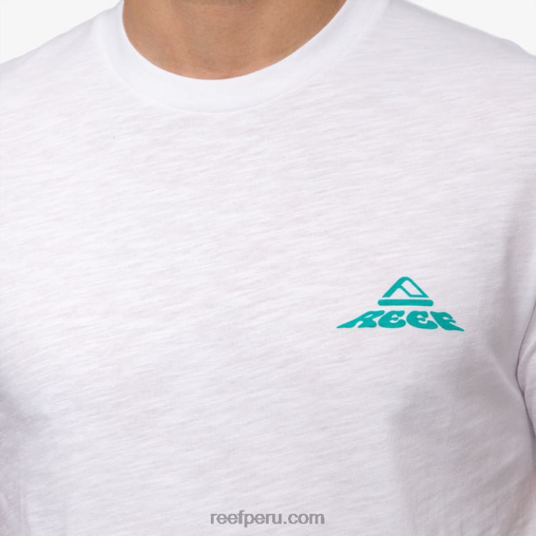 flotar en camiseta de manga corta blanco brillante 0RZL2576 hombres Reef - Image 4