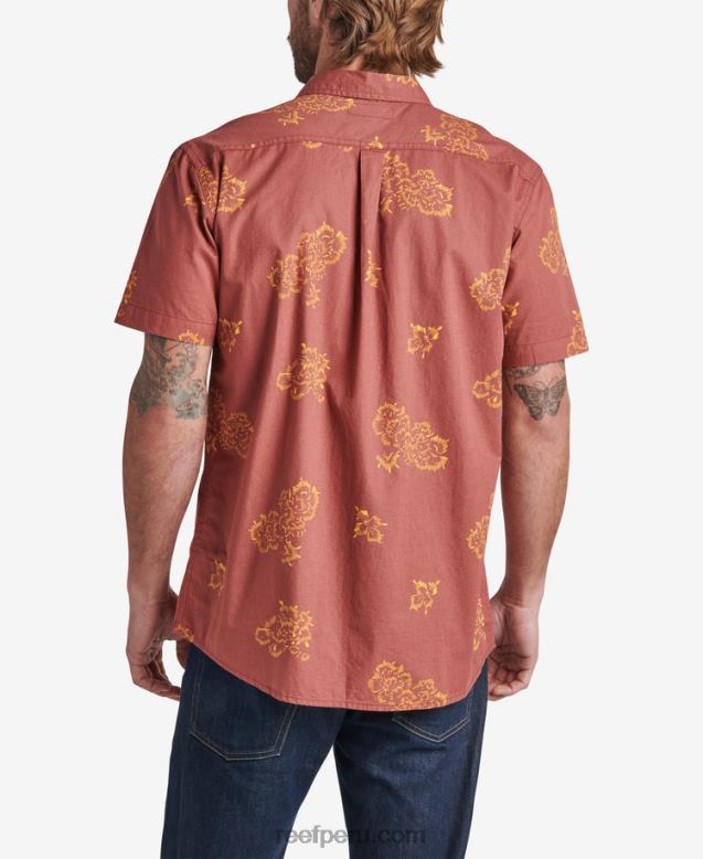 forja camisa de manga corta caoba 0RZL2642 hombres Reef - Image 2