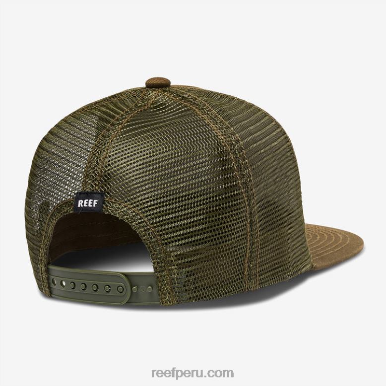 gorra de camionero madre snapback oliva oscuro 0RZL2760 hombres Reef - Image 2