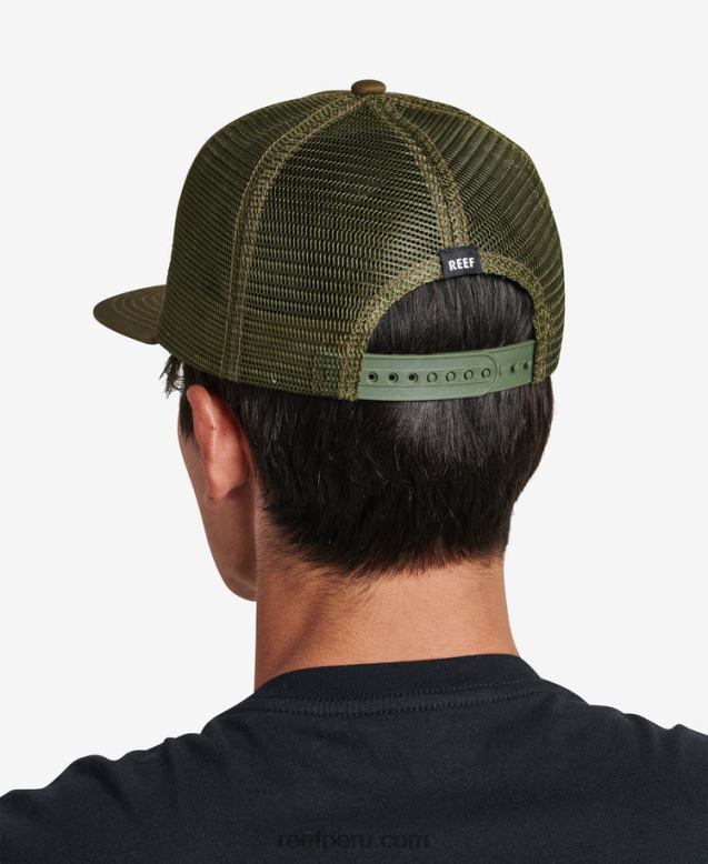 gorra de camionero madre snapback oliva oscuro 0RZL2760 hombres Reef - Image 4