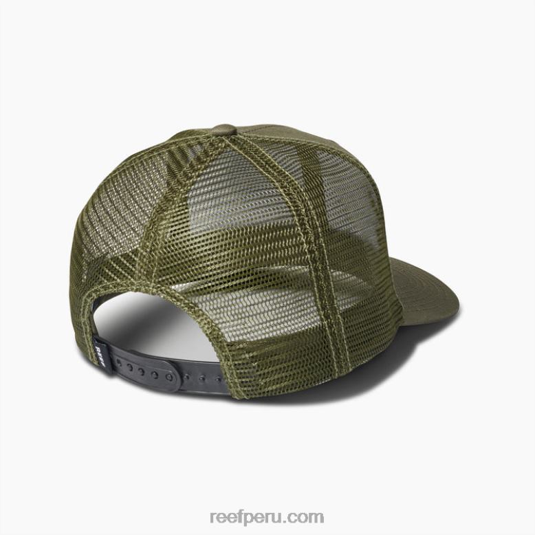 gorra de camionero snapback townsend noche de oliva 0RZL2758 hombres Reef - Image 2