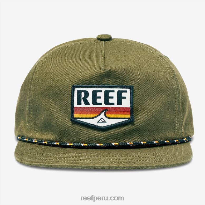 gorra desestructurada sabor snapback oliva oscuro 0RZL2784 hombres Reef - Image 2