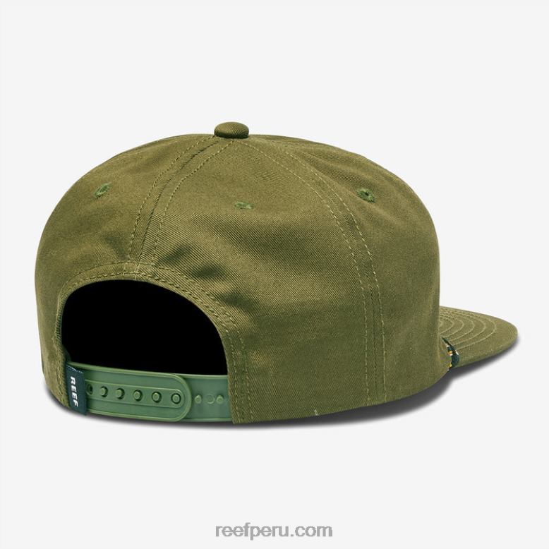gorra desestructurada sabor snapback oliva oscuro 0RZL2784 hombres Reef - Image 3