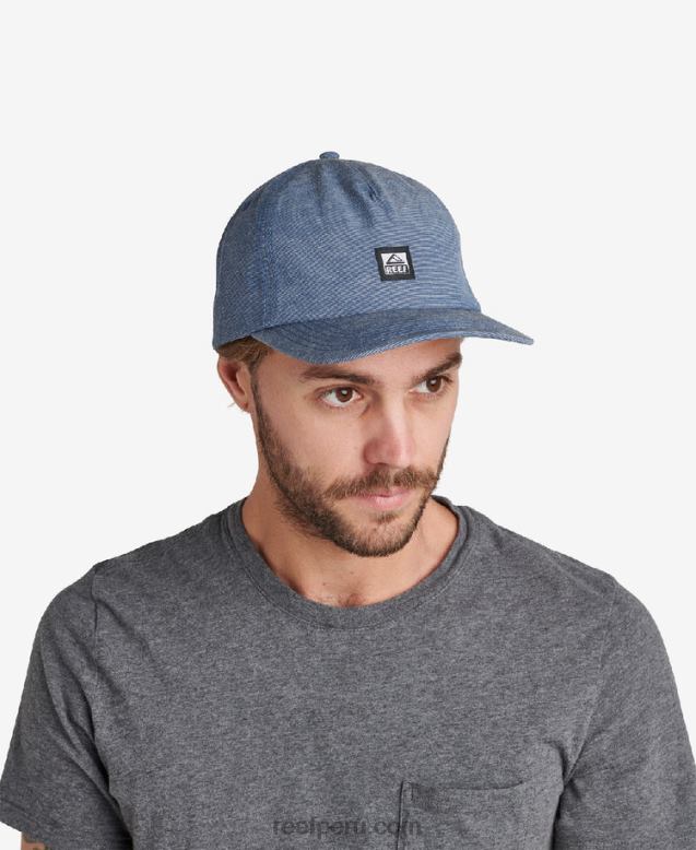 gorra sin estructura bellport snapback insignias azules 0RZL2802 hombres Reef - Image 5