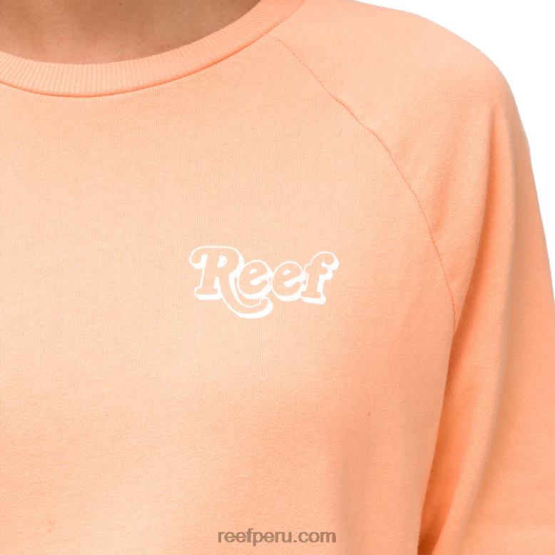 jersey florencia cuello redondo coral 0RZL2289 mujer Reef - Image 3