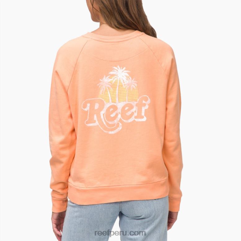 jersey florencia cuello redondo coral 0RZL2289 mujer Reef - Image 1