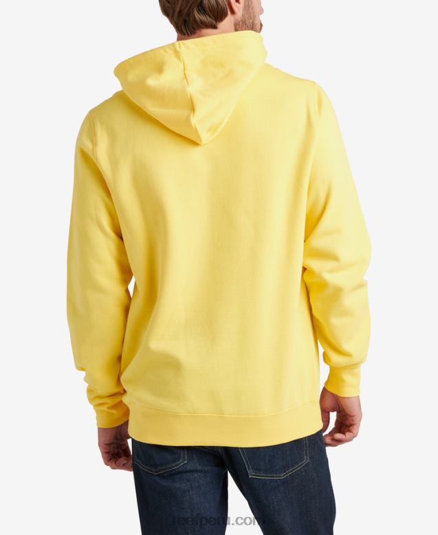 línea de base sudadera con capucha amarillo prímula 0RZL2736 hombres Reef - Image 2