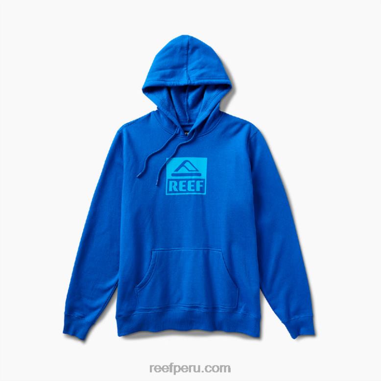 línea de base sudadera con capucha azul lapislázuli 0RZL2740 hombres Reef - Image 3