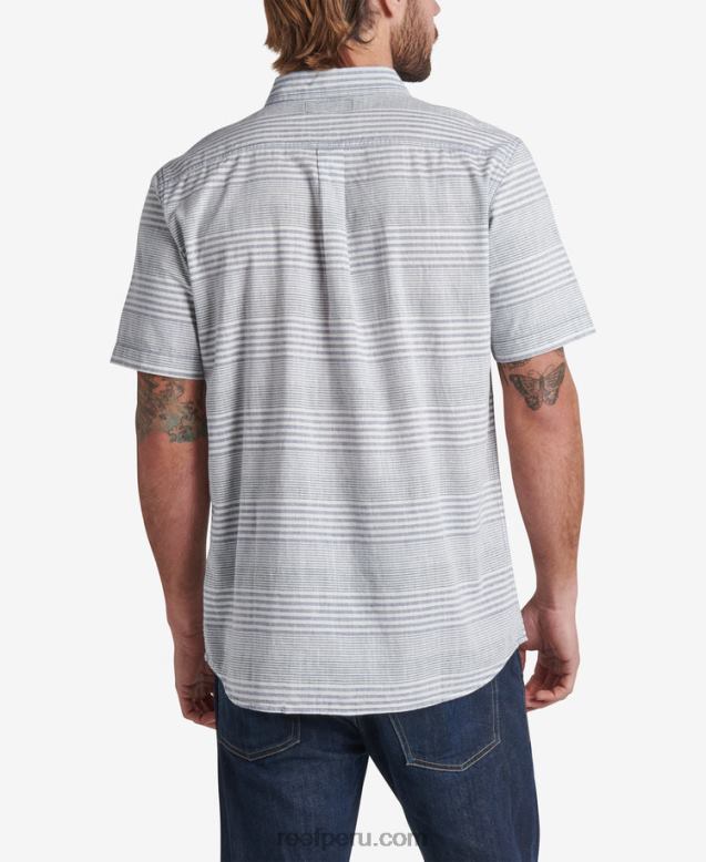 manny camisa de manga corta azul índigo 0RZL2638 hombres Reef - Image 2