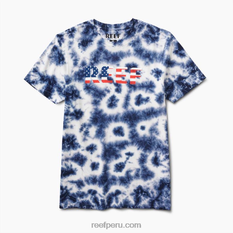 medir camiseta de manga corta insignia nube azul 0RZL2596 hombres Reef - Image 3