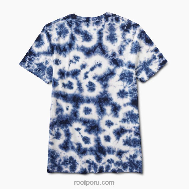 medir camiseta de manga corta insignia nube azul 0RZL2596 hombres Reef - Image 4