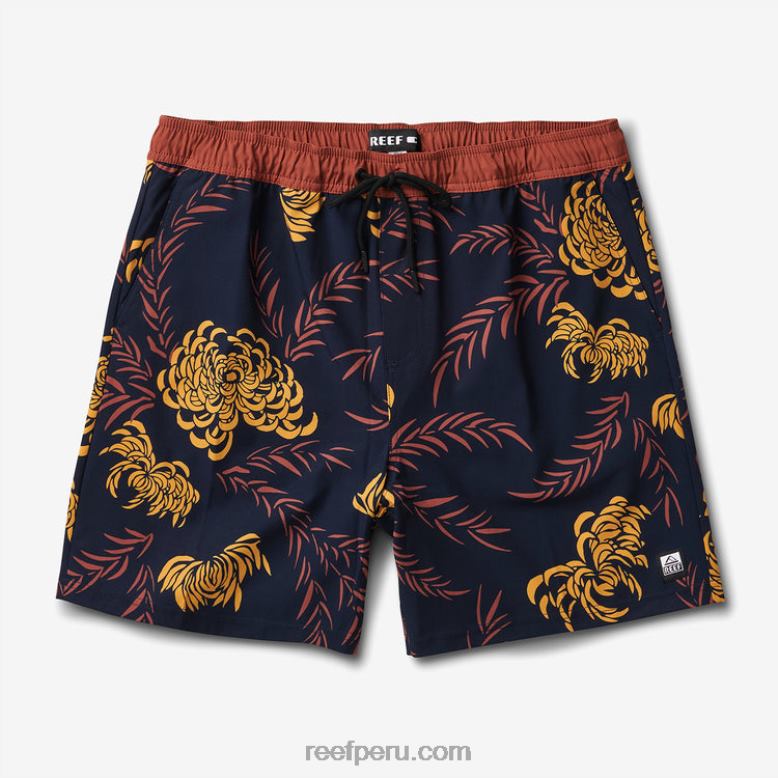 pantalón corto john volley 17" cielo nocturno 0RZL2695 hombres Reef - Image 2