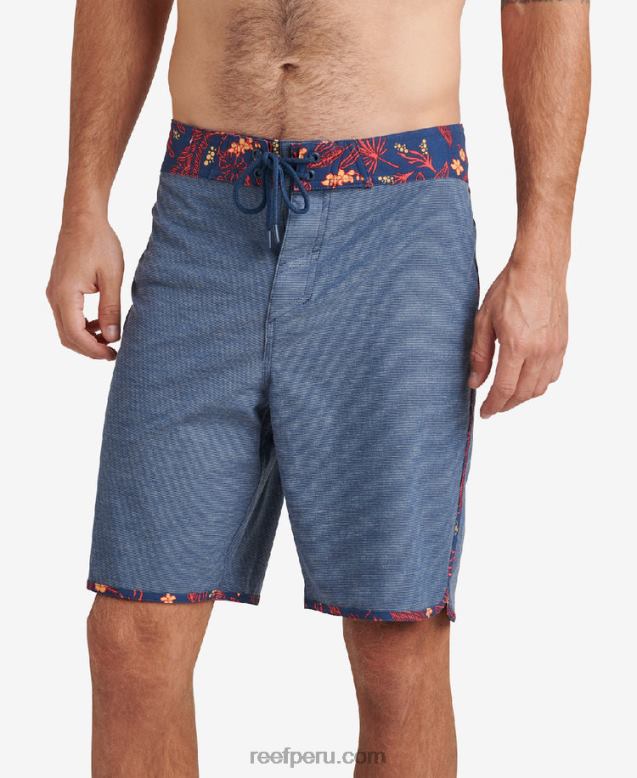 Pantalones cortos Stryker de 19" insignias azules 0RZL2721 hombres Reef - Image 1
