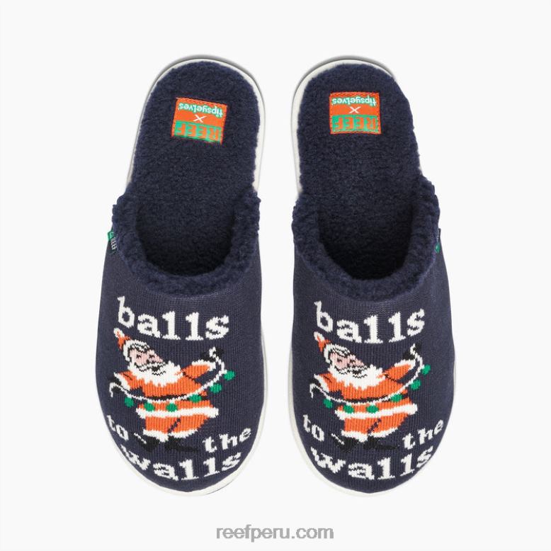 pantuflas arrecife x tipsy elfos bolas a las paredes 0RZL2549 hombres - Image 1