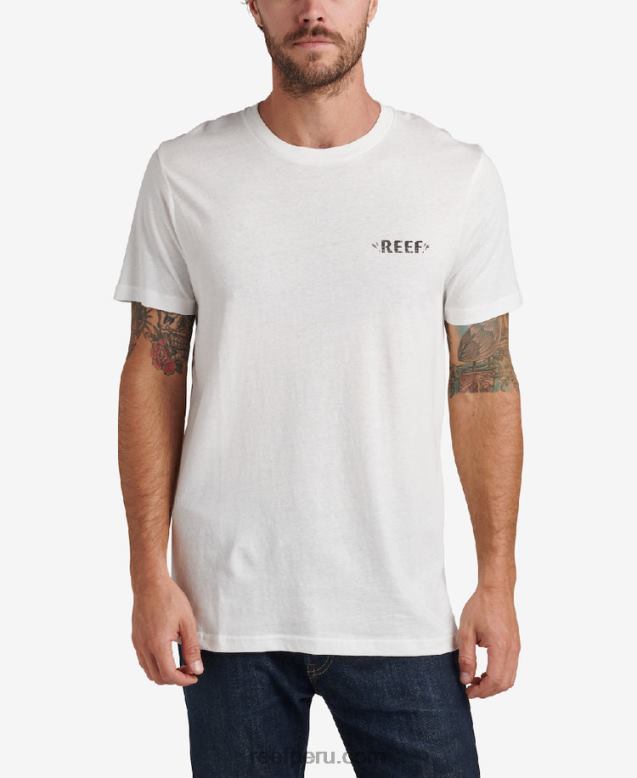 playera de manga corta aventura malvavisco 0RZL2555 hombres Reef - Image 2