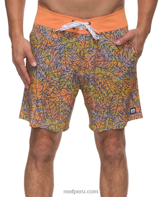 shorts de playa worley 17" lila pastel 0RZL2694 hombres Reef - Image 1
