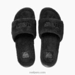 una diapositiva fría negro 0RZL2545 hombres Reef - Image 3