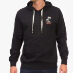 barajar sudadera con capucha negro 0RZL2728 hombres Reef