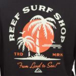 barajar sudadera con capucha negro 0RZL2728 hombres Reef - Image 3