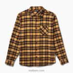 camisa de franela de manga larga kosma acantilado de roble 0RZL2667 hombres Reef - Image 2