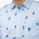 camisa de manga corta con diseño de barril ruta aérea 0RZL2654 hombres Reef - Image 3