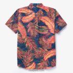 camisa de manga corta daintree hibisco 0RZL2634 hombres Reef - Image 3