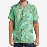 camisa de manga corta peters verde electrico 0RZL2668 hombres Reef