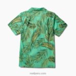 camisa de manga corta peters verde electrico 0RZL2668 hombres Reef - Image 4